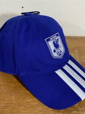 Adidas Japan 2026 National Soccer Team World Cup Strapback Cap Blue White KC0743